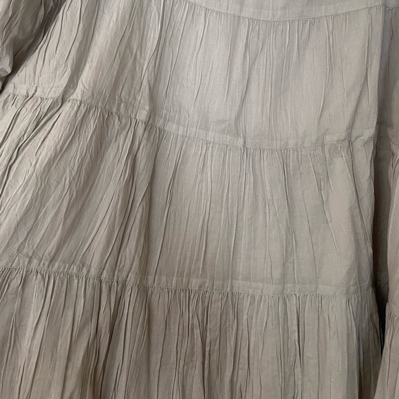 Talbots Midi Light Grey Skirt - Picture 3 of 5